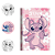 Livro De Atividades Ler e colorir Stitch Rosa - Angel - Imagem 1