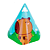 8 Chapeu Cone Festa Capivara decoração aniversário completo - Imagem 2