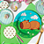 8 Pratos Festa Capivara decoração aniversário completo 18cm - Imagem 5