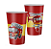 8 Copos Lembrancinha Decoração Bombeiros Festa Aniver 180ML - Imagem 1