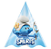 8 Chapéu Aniversário Decoração Smurfs Festa - Imagem 1