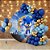 Kit 100 Balões Sonic Dourado azul Bexiga Festas Aniversários - Imagem 4