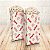 50 Sacos De Papel Para Pipoca Decoração Estampado Tamanho P - Imagem 1