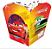 4 Cachepot Decoração Carros Disney Festa Aniversario 9cm - Imagem 2