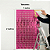 Painel Festa Cortina Metalizada Quadradinha Decoração Rosa - Imagem 3