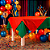 Kit 2 Toalhas Mesa Vermelha + Verde 2x1,40m Festas Natal TNT - Imagem 2