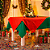 Kit 2 Toalhas Mesa Vermelha + Verde 2x1,40m Festas Natal TNT - Imagem 4