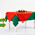 Kit 2 Toalhas Mesa Vermelha + Verde 2x1,40m Festas Natal TNT - Imagem 3