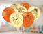 25 Bexigas Balão N9 Decoração Ursinho Pooh Festa Aniversário - Imagem 1