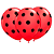 Bexigas Balão N11 Decoração Ladybug Bolinhas Pretas 25/200 - Imagem 10