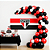 Kit festa São Paulo Decoração Aniversário Painel+150 balão - Imagem 4