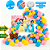 Kit festa Princesas Decoração Aniversário Painel+ 150 balão - Imagem 2