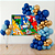 Kit festa Sonic Decoração Aniversário Painel + 150 balão - Imagem 5