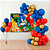 Kit festa Sonic Decoração Aniversário Painel + 150 balão - Imagem 4
