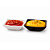 Mini Gourmet Quadrada 90Ml servir Molhos restaurante japoês - Imagem 2