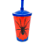 Copo Plástico Tampa e Canudo Aranha festa 400ml decoração - Imagem 3