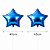 Balão Metalizado Decoração Festa Estrela Azul 18" Aniversari - Imagem 3