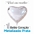 Balão Metalizado Decoração Festa Coração Prata18" Aniversari - Imagem 2