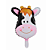 Balão Metalizado Decoração Festa Mini Cabeça De Vaca 45cm - Imagem 5