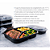 kit 10 Bandeja Modelo PP Para Refeição 1150ML Decoração Festa - Imagem 2