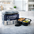 kit 10 Bandeja Modelo PP Para Refeição 1150ML Decoração Festa - Imagem 6