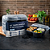 kit 10 Bandeja Modelo PP Para Refeição 1150ML Decoração Festa - Imagem 3