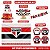 Kit Festa Decoração São Paulo Fc 33 Peças Aniversario E.V.A - Imagem 7
