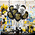 Kit festa Corinthians Aniversário Toalha balões + Painel TNT - Imagem 5