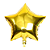 Balão Metalizado Decoração Festa Estrela Dourado 18" Aniver - Imagem 3