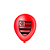 Kit festa Flamengo Decoração Aniversá Toalha + Painel +Balão - Imagem 4