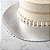 Cake Board Decoração Aniversário Festa Cor Prata 29,5cm - Imagem 2