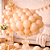 50 Balão Bexigas N5 Festa Bege Decoração Aniversário - Imagem 3