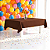 Toalha de mesa TNT festa Marrom decoração eventos 2x1m - Imagem 1