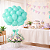 50 Balão Bexigas N5 Festa Verde Agua Decoração Aniversário - Imagem 4