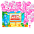 Kit festa Stitch Decoração Aloha Aniversário Painel +Balão - Imagem 6
