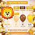 Kit 152 Arco descontruído balão Decoração Safari Festa anive - Imagem 5