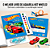 Livro Para Colorir Hot Wheels Aquarela Decoração Veículos - Imagem 6