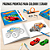 Livro Para Colorir Hot Wheels Aquarela Decoração Veículos - Imagem 4