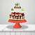Topo De Bolo Festa  Fazendinha Feliz Decoração Aniver 6pçs - Imagem 2