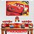 Kit Festa Decoração Aniversário Carros 33pçs EVA Econômico - Imagem 1