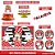 Kit Festa Decoração Aniversário Minnie 33pçs EVA Econômico - Imagem 9