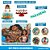 Kit Festa Decoração Aniversário Moana 33pçs EVA Econômico - Imagem 4