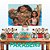 Kit Festa Decoração Aniversário Moana 33pçs EVA Econômico - Imagem 1