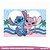 Kit Festa Decoração Aniversário Stitch Rosa 33pçs EVA - Imagem 2