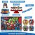 Kit Festa Decoração Aniversário Vingadores 33pçs EVA - Imagem 8