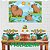Kit Festa Decoração Aniversário Capivara 33pçs EVA Econômico - Imagem 1