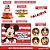 Kit Festa Decoração Aniversário Mickey 33pçs EVA Econômico - Imagem 3