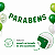 Faixa Bandeirola Decoração Parabéns Festa Cor Verde Aniver - Imagem 2