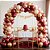 KIT Balão Arco descontruído decoração Marsala Festa 150pçs - Imagem 1