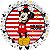 8 Pratos Redondo Decoração Mickey Mouse Festa Aniversário 18 - Imagem 4